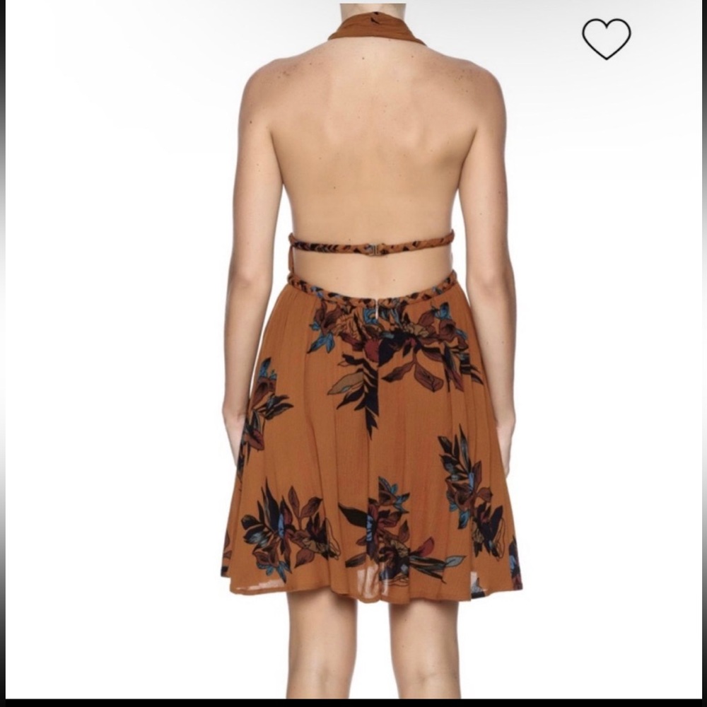 Red Backless Dress - Picture 5 of 5